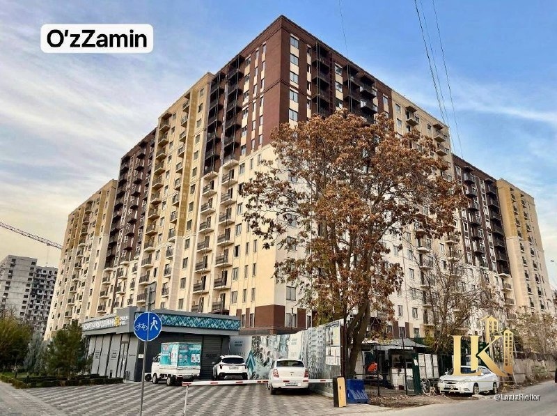 #9800 Продаётся: Мирабадский район Ул. Фергана Йули НОВОСТРОЙКА КОМПЛЕКС "O’z Zamin" Застрой. "Golden House" Ориентир: УзБум