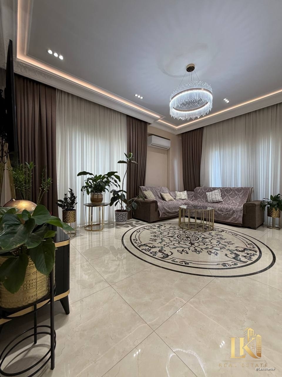 #909 Квартира в TASHKENT CITY, комплекс GARDENS, 133м², евро-люкс, с мебелью и техникой